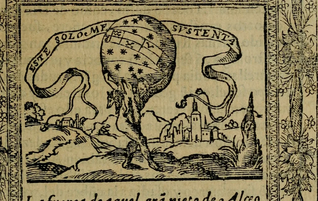 An illustration from Emblemas morales de don Ivan de Horozco y Couarruuias.., 1589, leaf 244