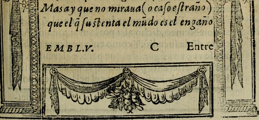 An illustration from Emblemas morales de don Ivan de Horozco y Couarruuias.., 1589, leaf 244
