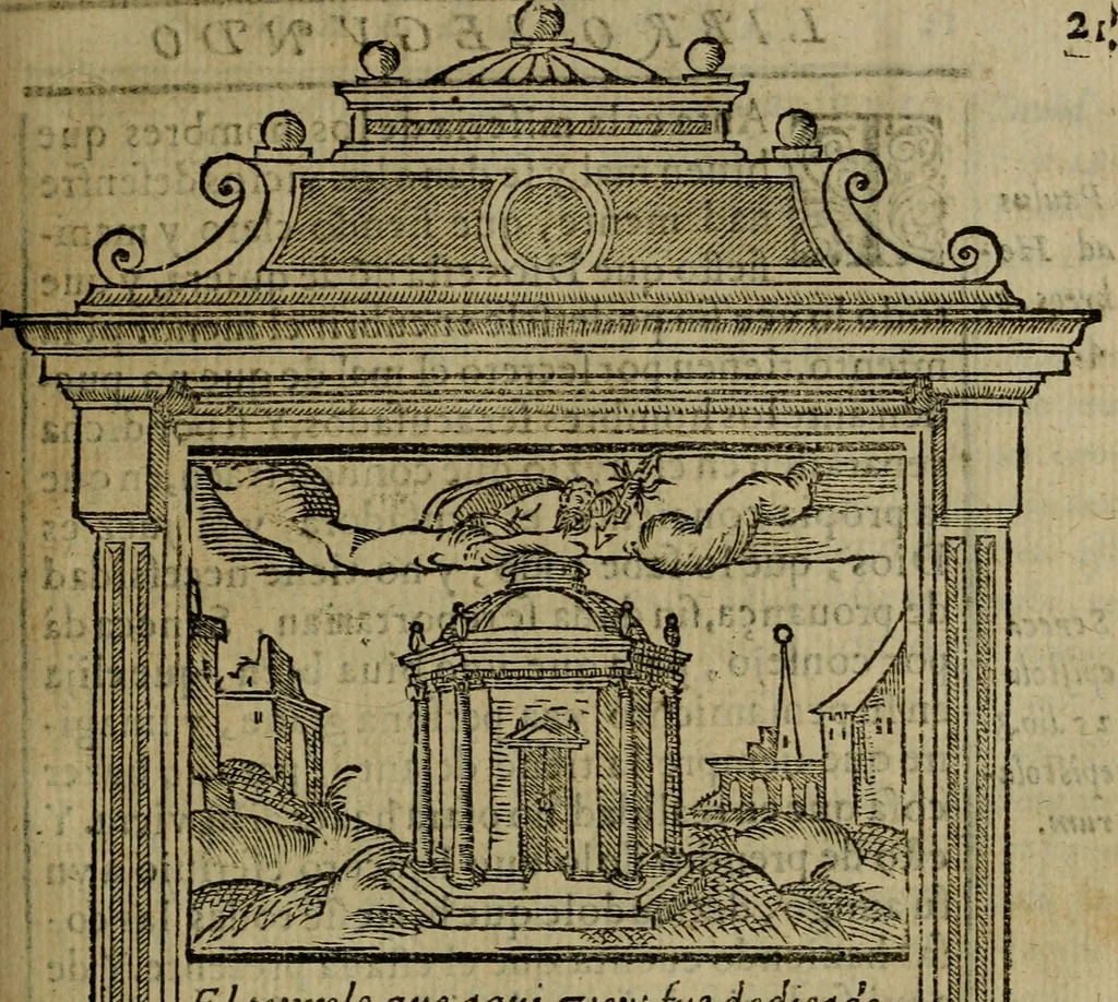 An illustration from Emblemas morales de don Ivan de Horozco y Couarruuias.., 1589, leaf 268