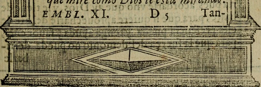 An illustration from Emblemas morales de don Ivan de Horozco y Couarruuias.., 1589, leaf 268