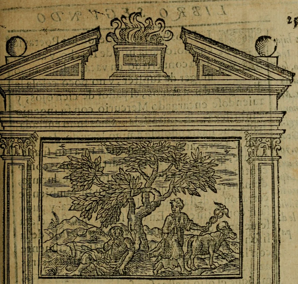 An illustration from Emblemas morales de don Ivan de Horozco y Couarruuias.., 1589, leaf 276