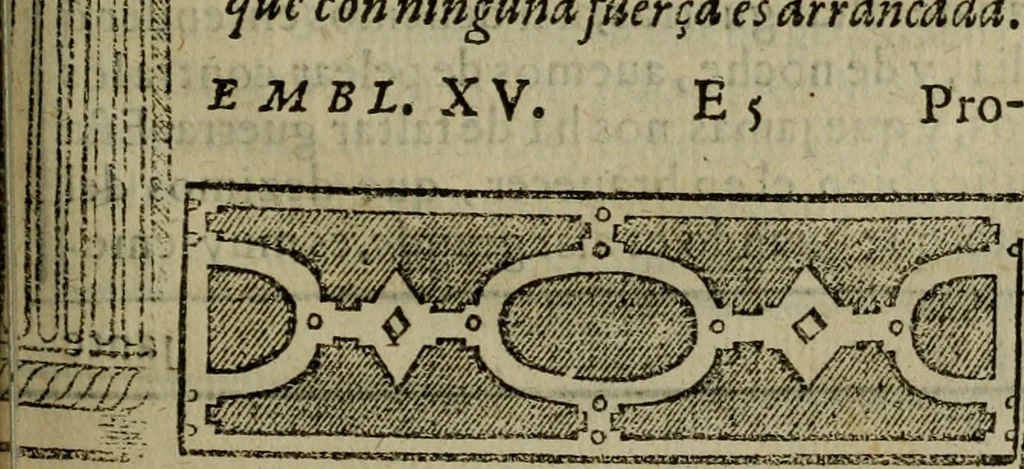 An illustration from Emblemas morales de don Ivan de Horozco y Couarruuias.., 1589, leaf 284