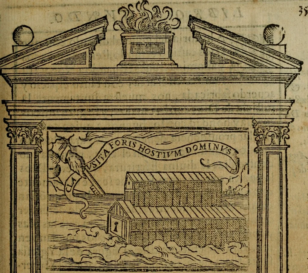 An illustration from Emblemas morales de don Ivan de Horozco y Couarruuias.., 1589, leaf 296