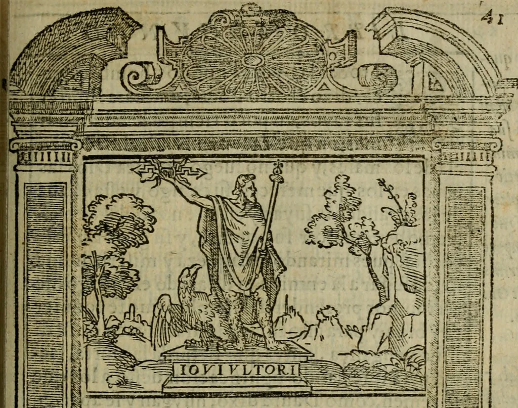 An illustration from Emblemas morales de don Ivan de Horozco y Couarruuias.., 1589, leaf 308