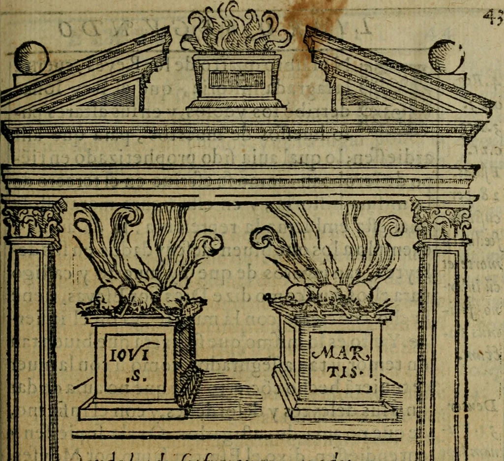 An illustration from Emblemas morales de don Ivan de Horozco y Couarruuias.., 1589, leaf 312