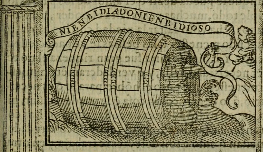 An illustration from Emblemas morales de don Ivan de Horozco y Couarruuias.., 1589, leaf 320