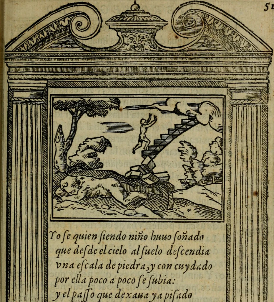 An illustration from Emblemas morales de don Ivan de Horozco y Couarruuias.., 1589, leaf 328