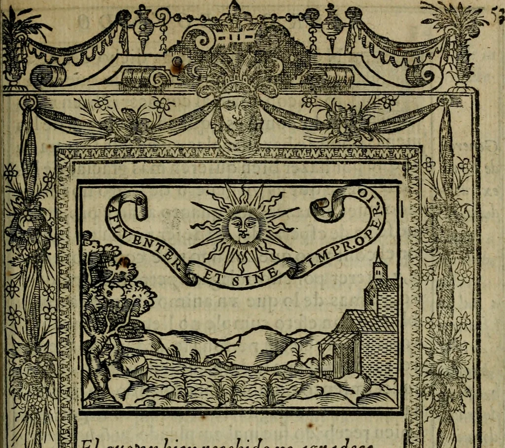 An illustration from Emblemas morales de don Ivan de Horozco y Couarruuias.., 1589, leaf 332