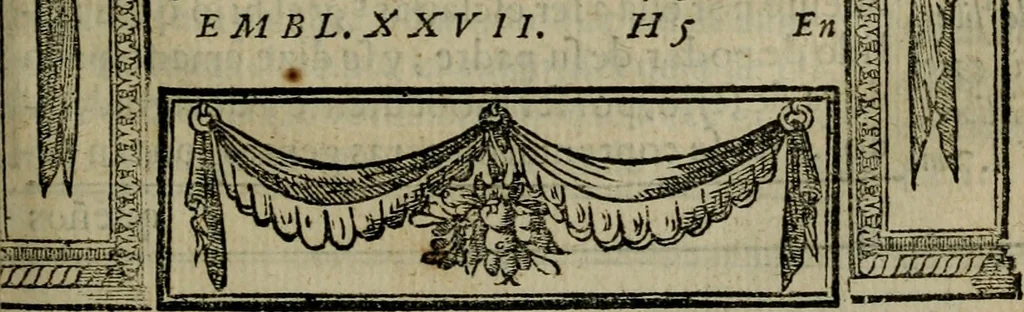 An illustration from Emblemas morales de don Ivan de Horozco y Couarruuias.., 1589, leaf 332
