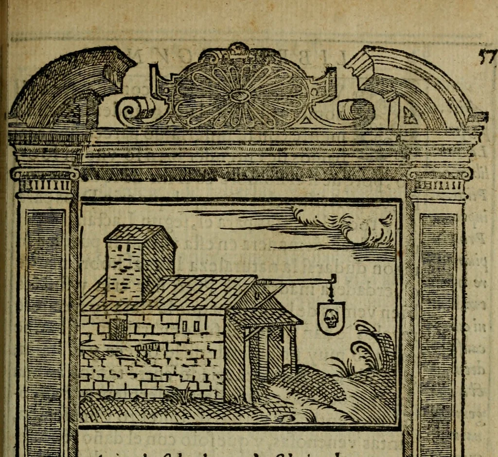 An illustration from Emblemas morales de don Ivan de Horozco y Couarruuias.., 1589, leaf 340