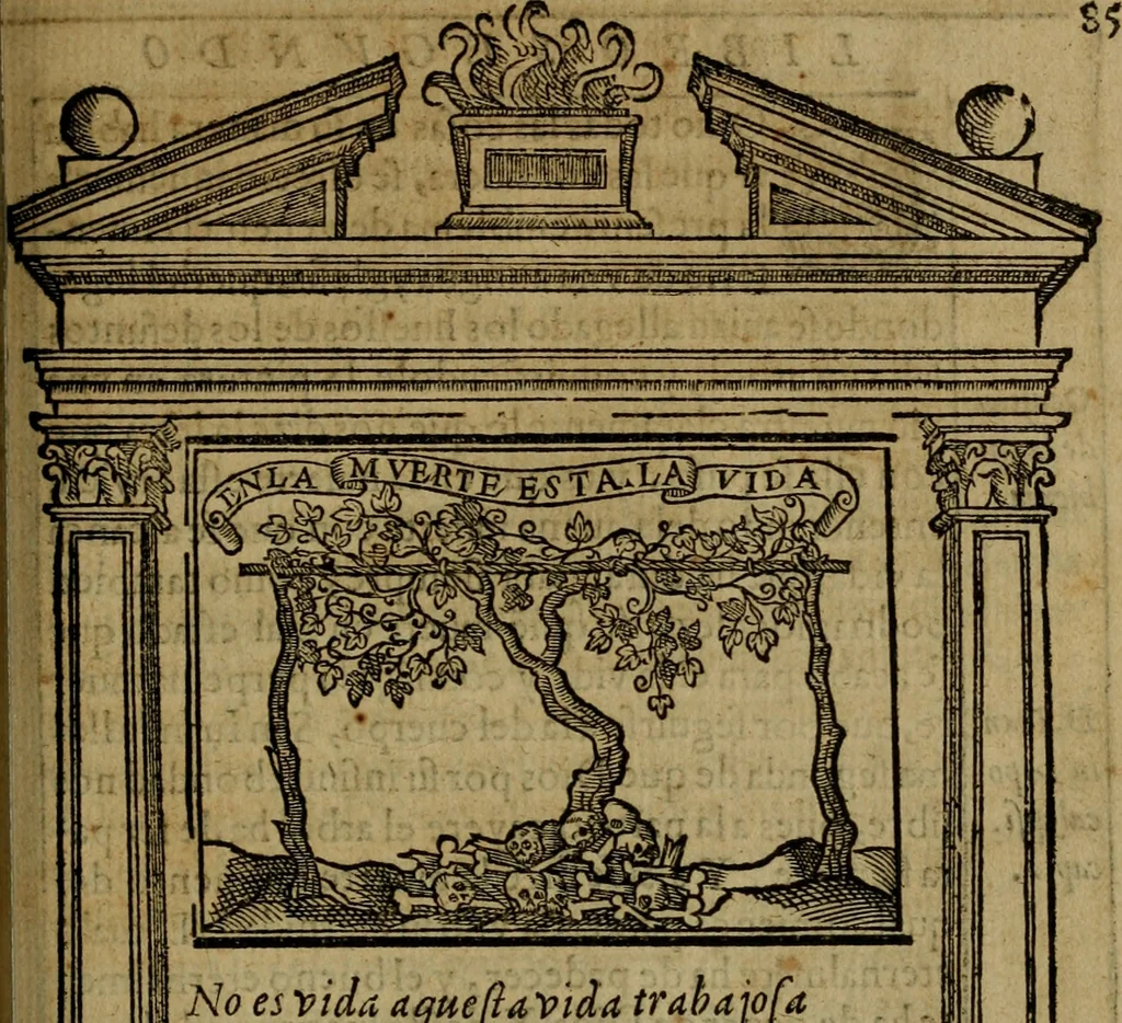 An illustration from Emblemas morales de don Ivan de Horozco y Couarruuias.., 1589, leaf 396
