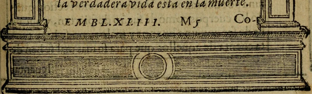 An illustration from Emblemas morales de don Ivan de Horozco y Couarruuias.., 1589, leaf 396