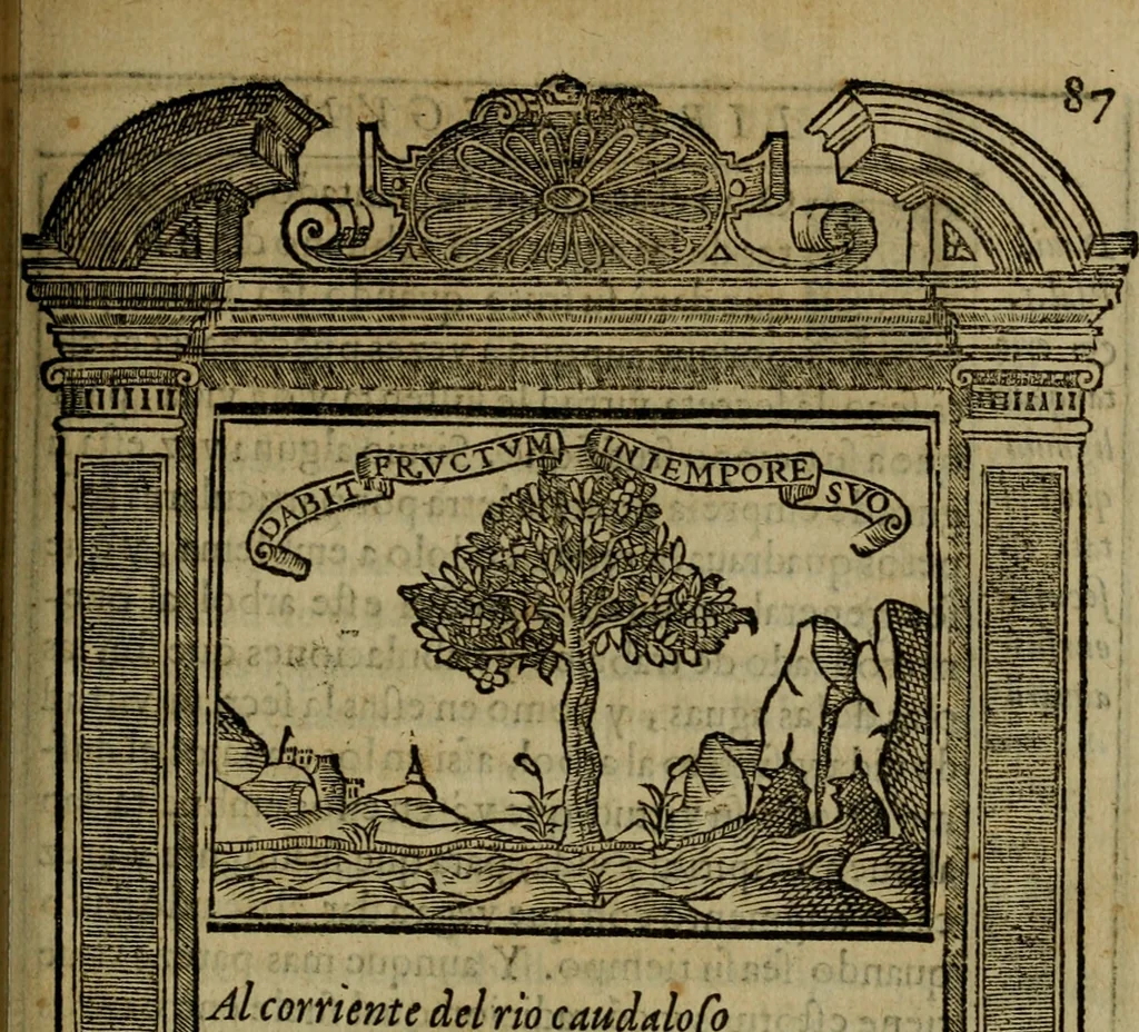An illustration from Emblemas morales de don Ivan de Horozco y Couarruuias.., 1589, leaf 400