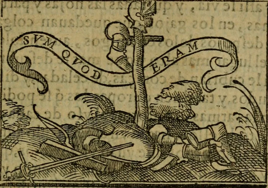 An illustration from Emblemas morales de don Ivan de Horozco y Couarruuias.., 1589, leaf 408