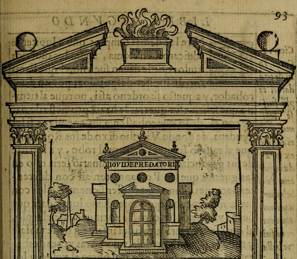 An illustration from Emblemas morales de don Ivan de Horozco y Couarruuias.., 1589, leaf 412
