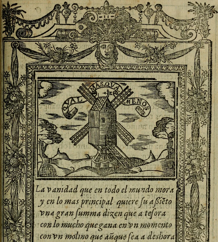 An illustration from Emblemas morales de don Ivan de Horozco y Couarruuias.., 1589, leaf 440