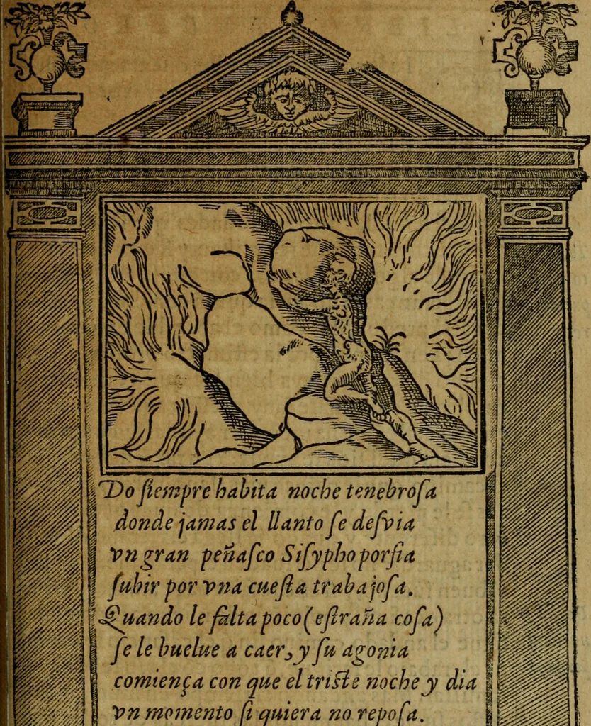 An illustration from Emblemas morales de don Ivan de Horozco y Couarruuias.., 1589, leaf 456