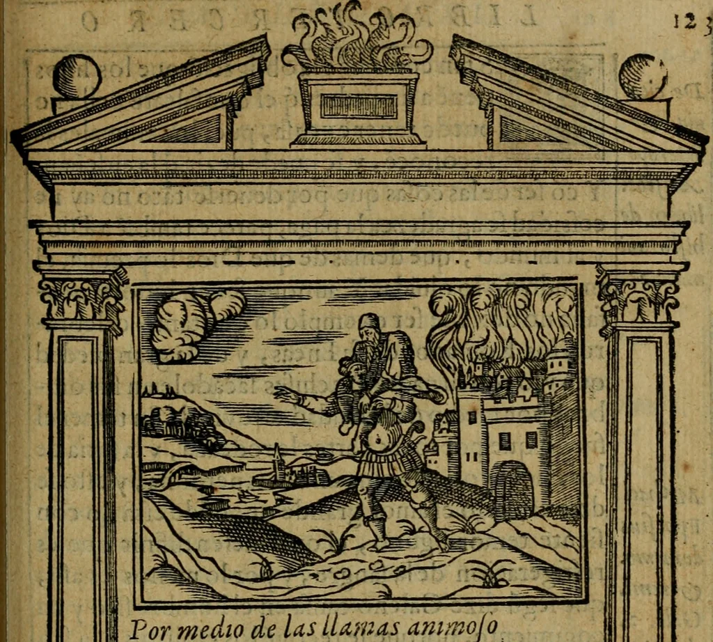An illustration from Emblemas morales de don Ivan de Horozco y Couarruuias.., 1589, leaf 472