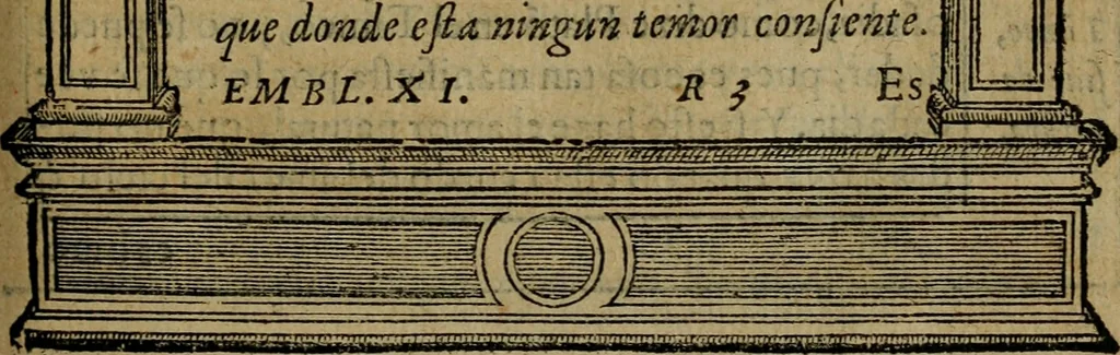 An illustration from Emblemas morales de don Ivan de Horozco y Couarruuias.., 1589, leaf 472