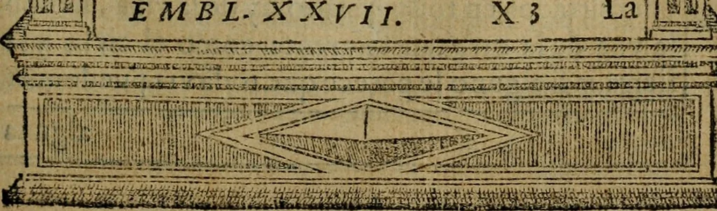 An illustration from Emblemas morales de don Ivan de Horozco y Couarruuias.., 1589, leaf 536