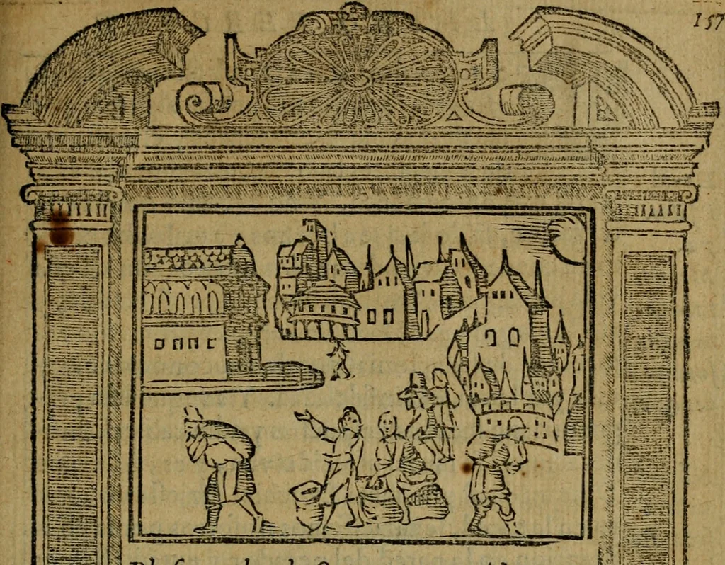 An illustration from Emblemas morales de don Ivan de Horozco y Couarruuias.., 1589, leaf 540