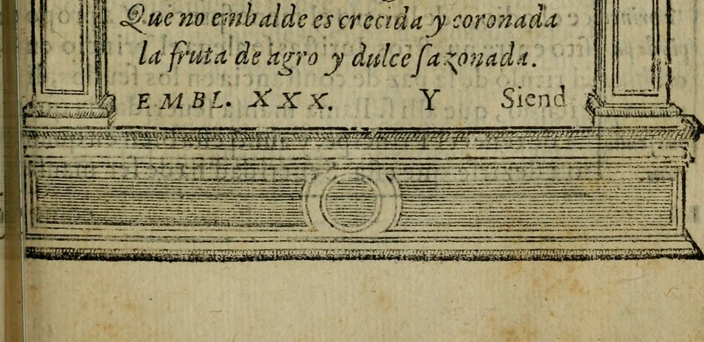 An illustration from Emblemas morales de don Ivan de Horozco y Couarruuias.., 1589, leaf 548