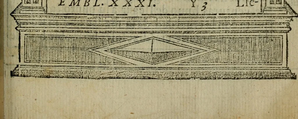 An illustration from Emblemas morales de don Ivan de Horozco y Couarruuias.., 1589, leaf 552
