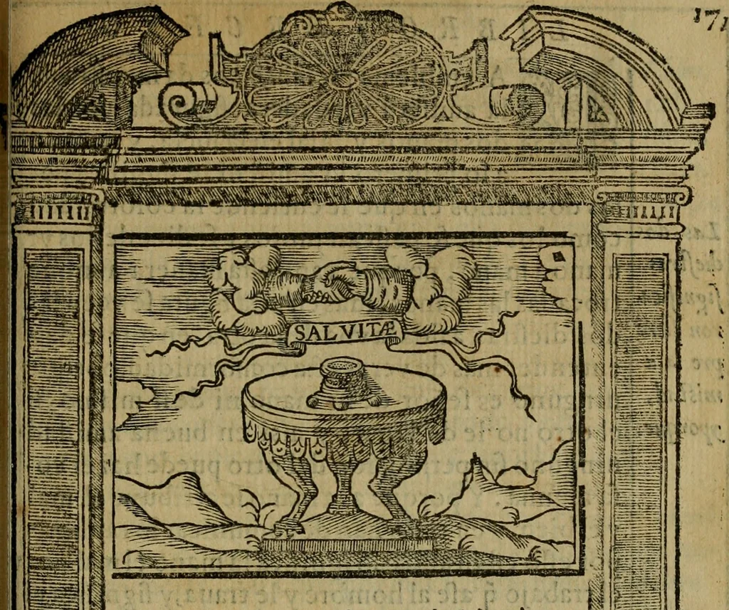 An illustration from Emblemas morales de don Ivan de Horozco y Couarruuias.., 1589, leaf 568