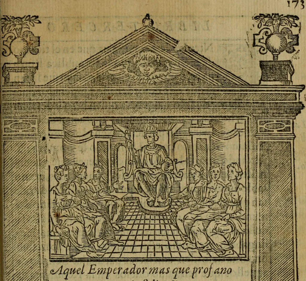 An illustration from Emblemas morales de don Ivan de Horozco y Couarruuias.., 1589, leaf 572