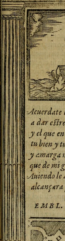 An illustration from Emblemas morales de don Ivan de Horozco y Couarruuias.., 1589, leaf 576
