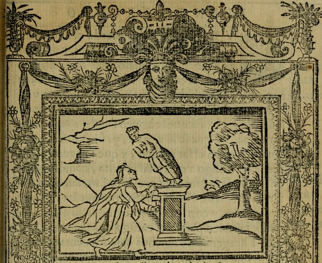 An illustration from Emblemas morales de don Ivan de Horozco y Couarruuias.., 1589, leaf 580