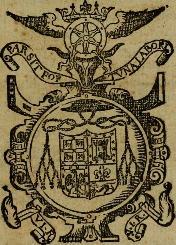 An illustration from Emblemas morales de don Ivan de Horozco y Couarruuias.., 1589, leaf 6