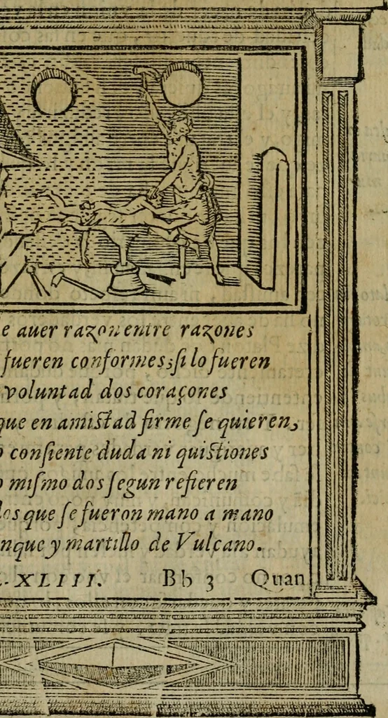 An illustration from Emblemas morales de don Ivan de Horozco y Couarruuias.., 1589, leaf 600