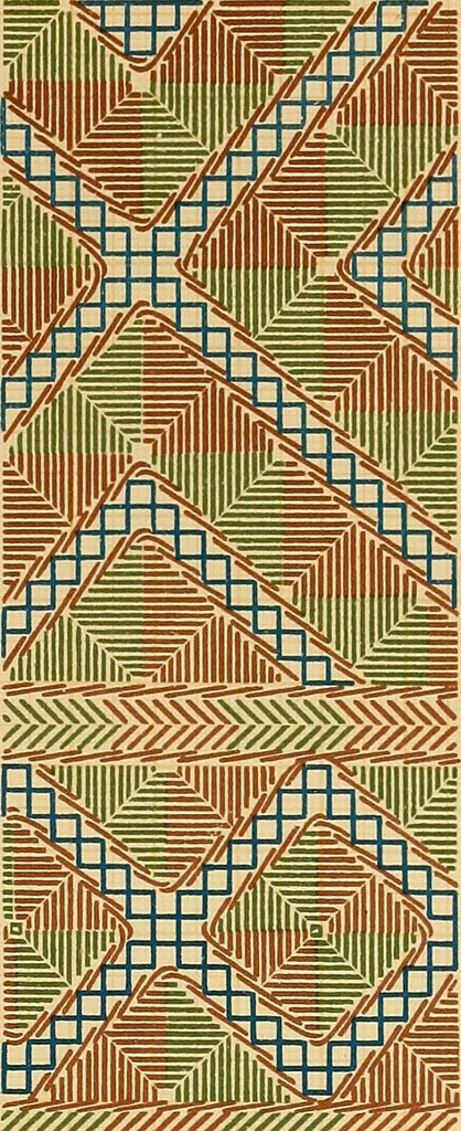 An illustration from Mordvalaisten pukuja kuoseja. Trachten und Muster der Mordvinen, 1896, leaf 258