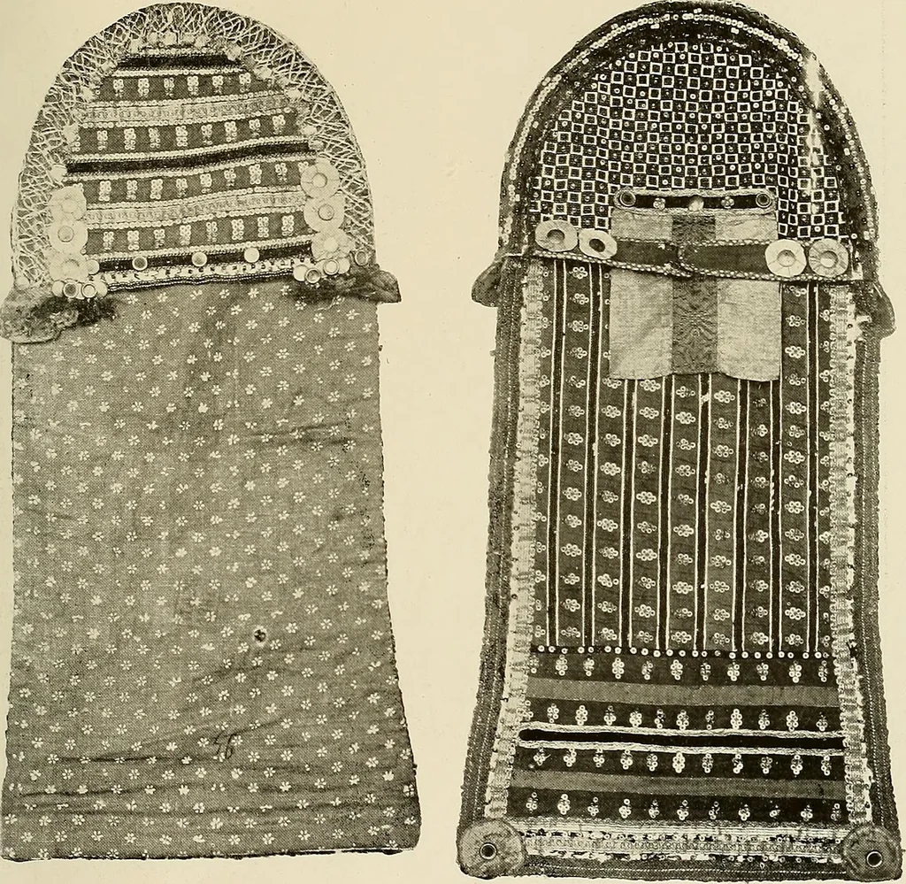 An illustration from Mordvalaisten pukuja kuoseja. Trachten und Muster der Mordvinen, 1896, leaf 532