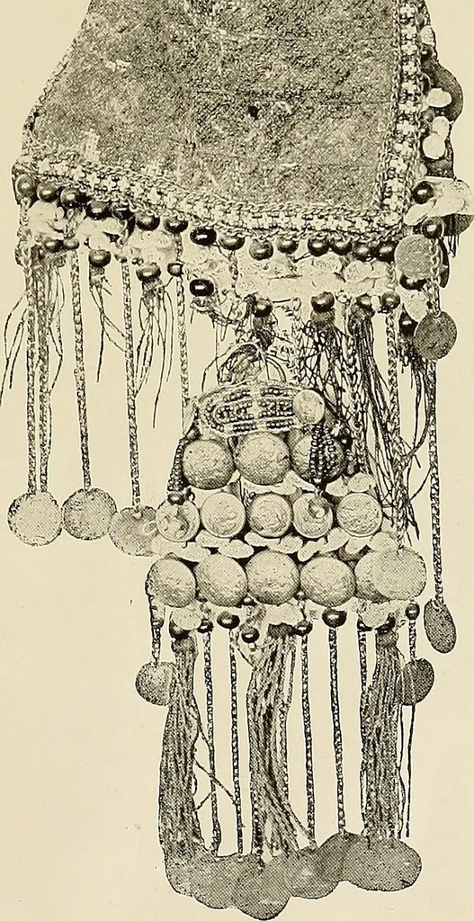 An illustration from Mordvalaisten pukuja kuoseja. Trachten und Muster der Mordvinen, 1896, leaf 540