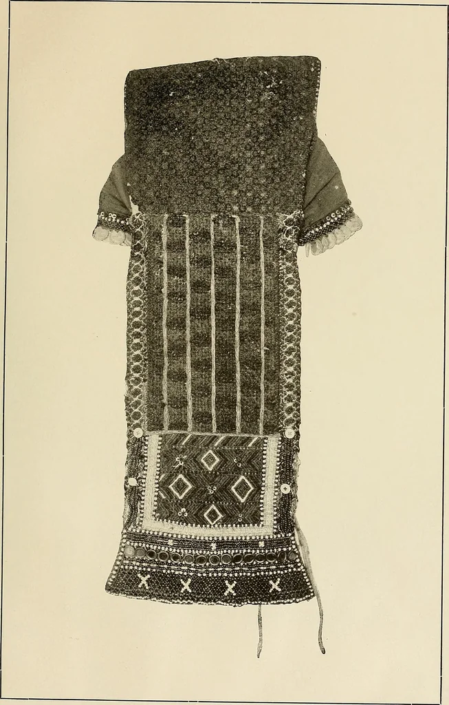 An illustration from Mordvalaisten pukuja kuoseja. Trachten und Muster der Mordvinen, 1896, leaf 554
