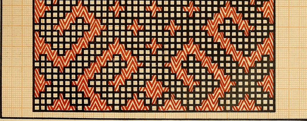 An illustration from Mordvalaisten pukuja kuoseja. Trachten und Muster der Mordvinen, 1896, leaf 578