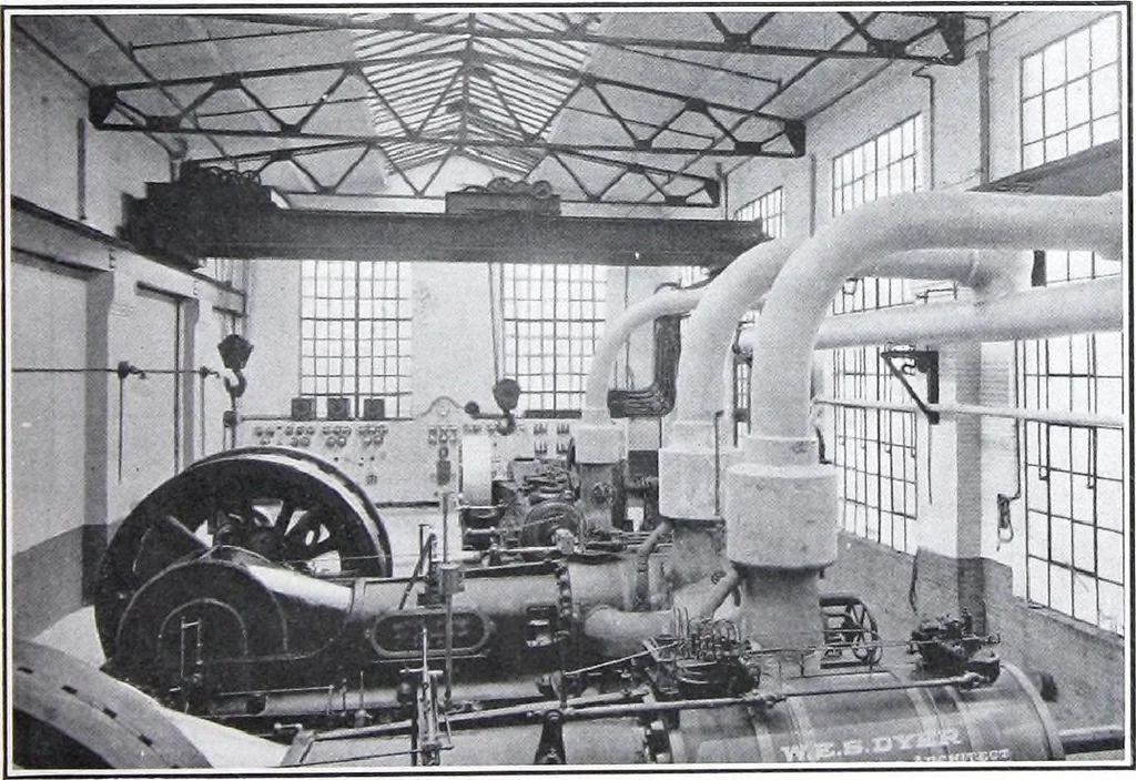 An illustration from "More Light: The Modern Well-lighted Plant is the "Barreled Sunlight" Plant, 1921, leaf 14