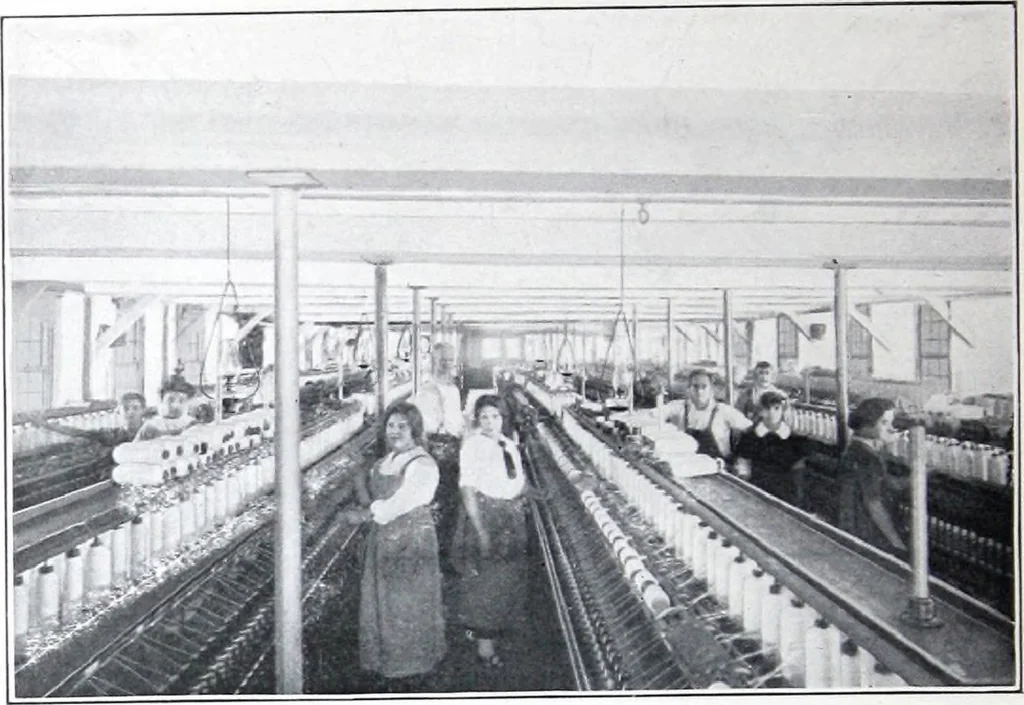 An illustration from "More Light: The Modern Well-lighted Plant is the "Barreled Sunlight" Plant, 1921, leaf 9