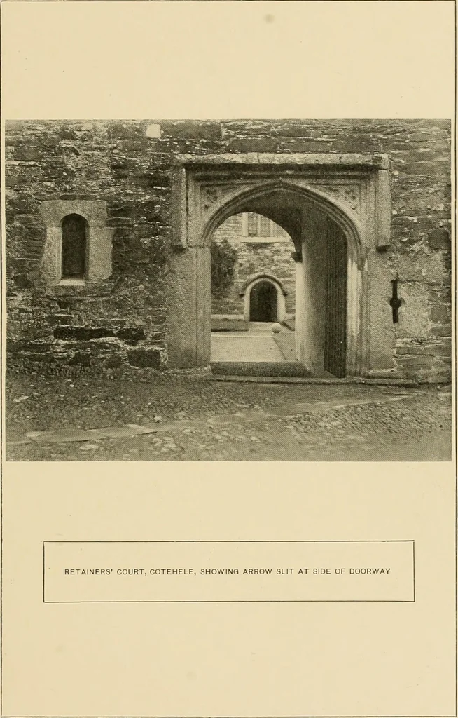 An illustration from More famous homes of Great Britain and their stories, 1902, leaf 100