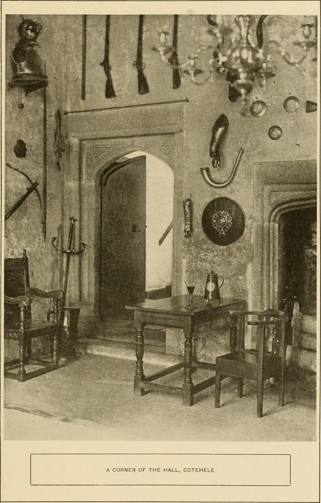 An illustration from More famous homes of Great Britain and their stories, 1902, leaf 102