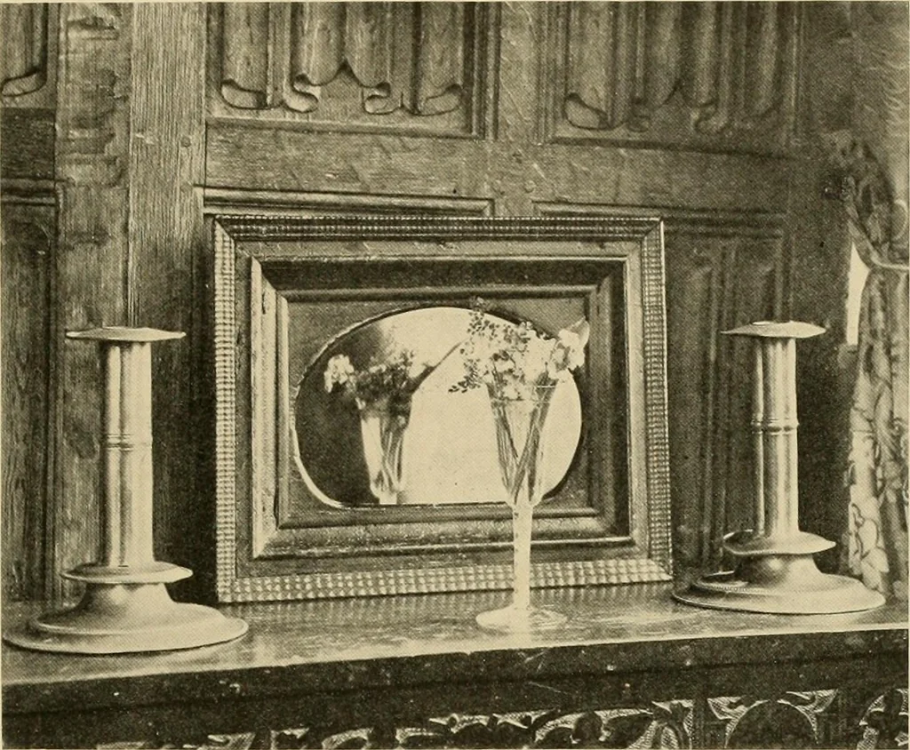 An illustration from More famous homes of Great Britain and their stories, 1902, leaf 116