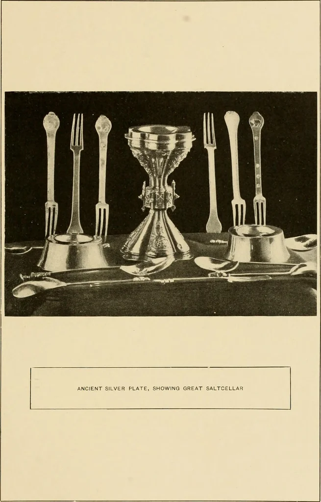 An illustration from More famous homes of Great Britain and their stories, 1902, leaf 118