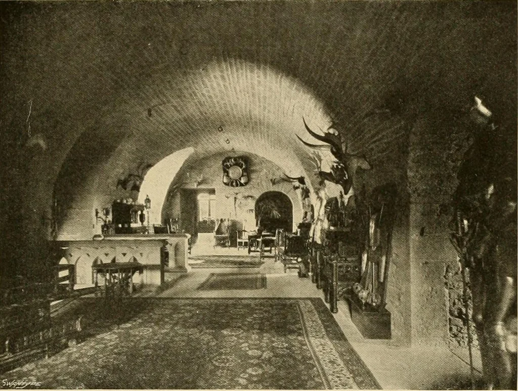 An illustration from More famous homes of Great Britain and their stories, 1902, leaf 126