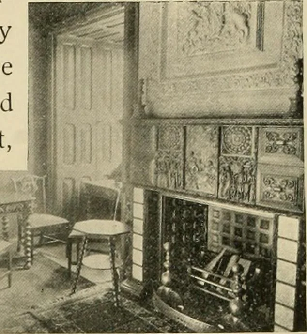 An illustration from More famous homes of Great Britain and their stories, 1902, leaf 127