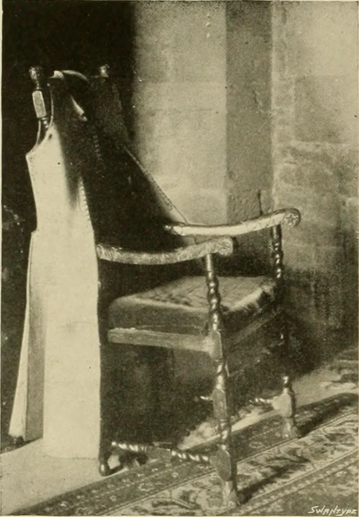 An illustration from More famous homes of Great Britain and their stories, 1902, leaf 141