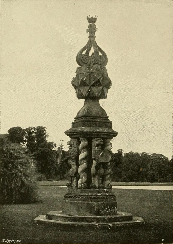 An illustration from More famous homes of Great Britain and their stories, 1902, leaf 143