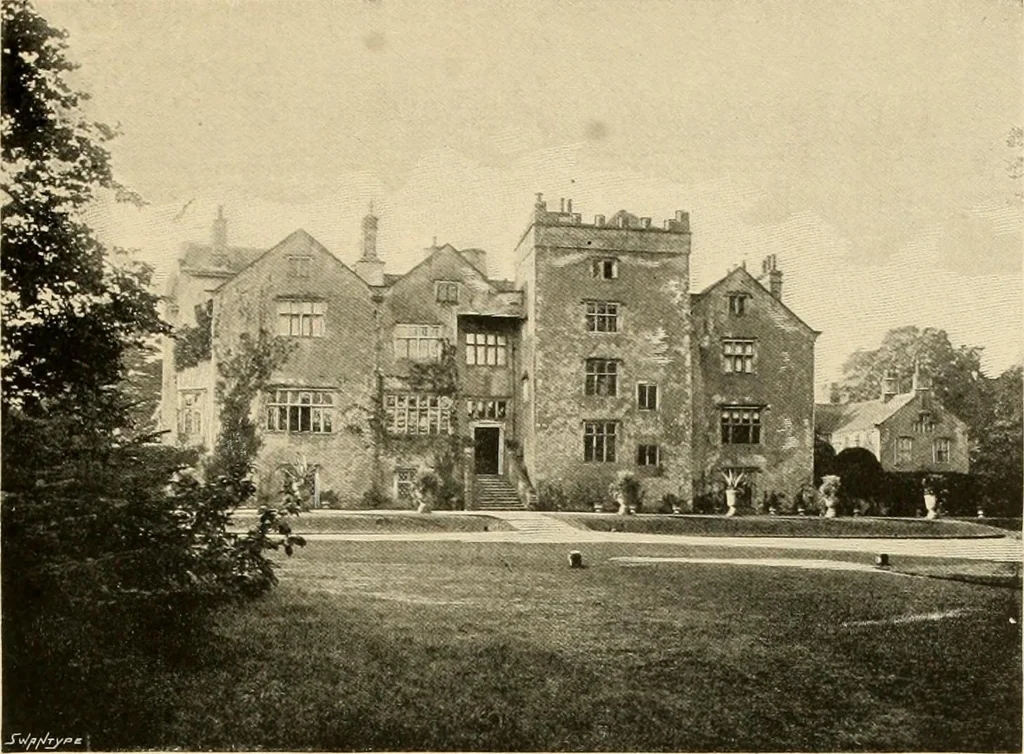 An illustration from More famous homes of Great Britain and their stories, 1902, leaf 152
