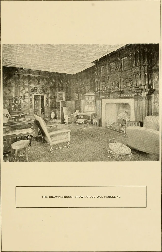 An illustration from More famous homes of Great Britain and their stories, 1902, leaf 162